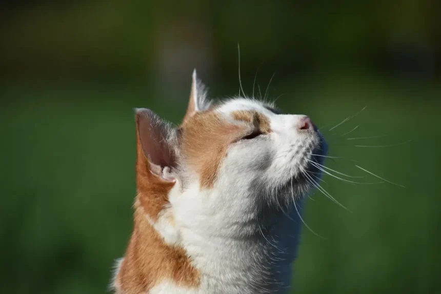 Cat Scratching Ears