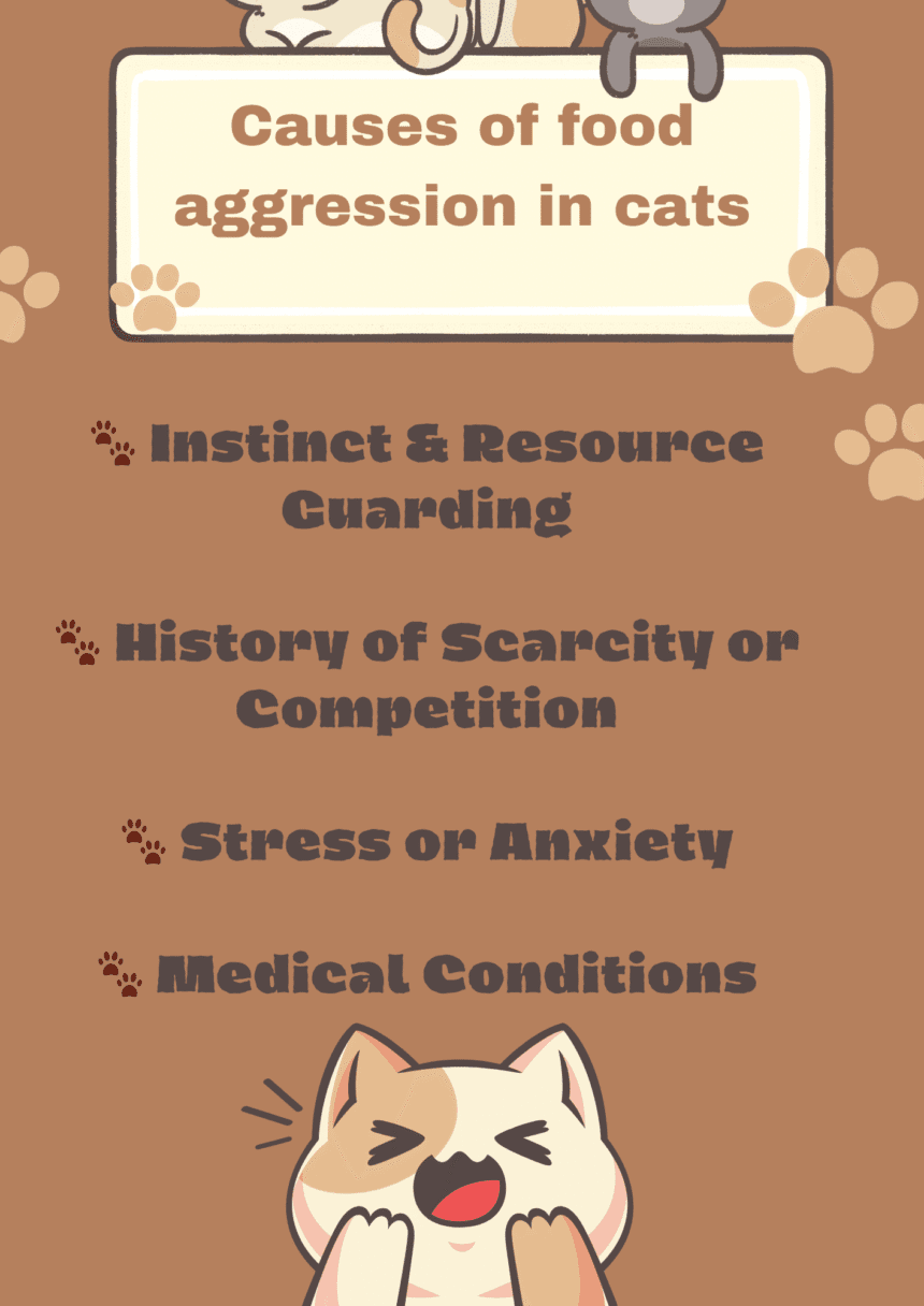 Food Aggression in Cats: Causes, Symptoms, and How to Stop It Safely