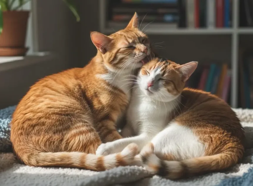 Cats Groom Each Other?