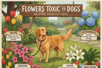 25 Common Flowers Toxic to Dogs